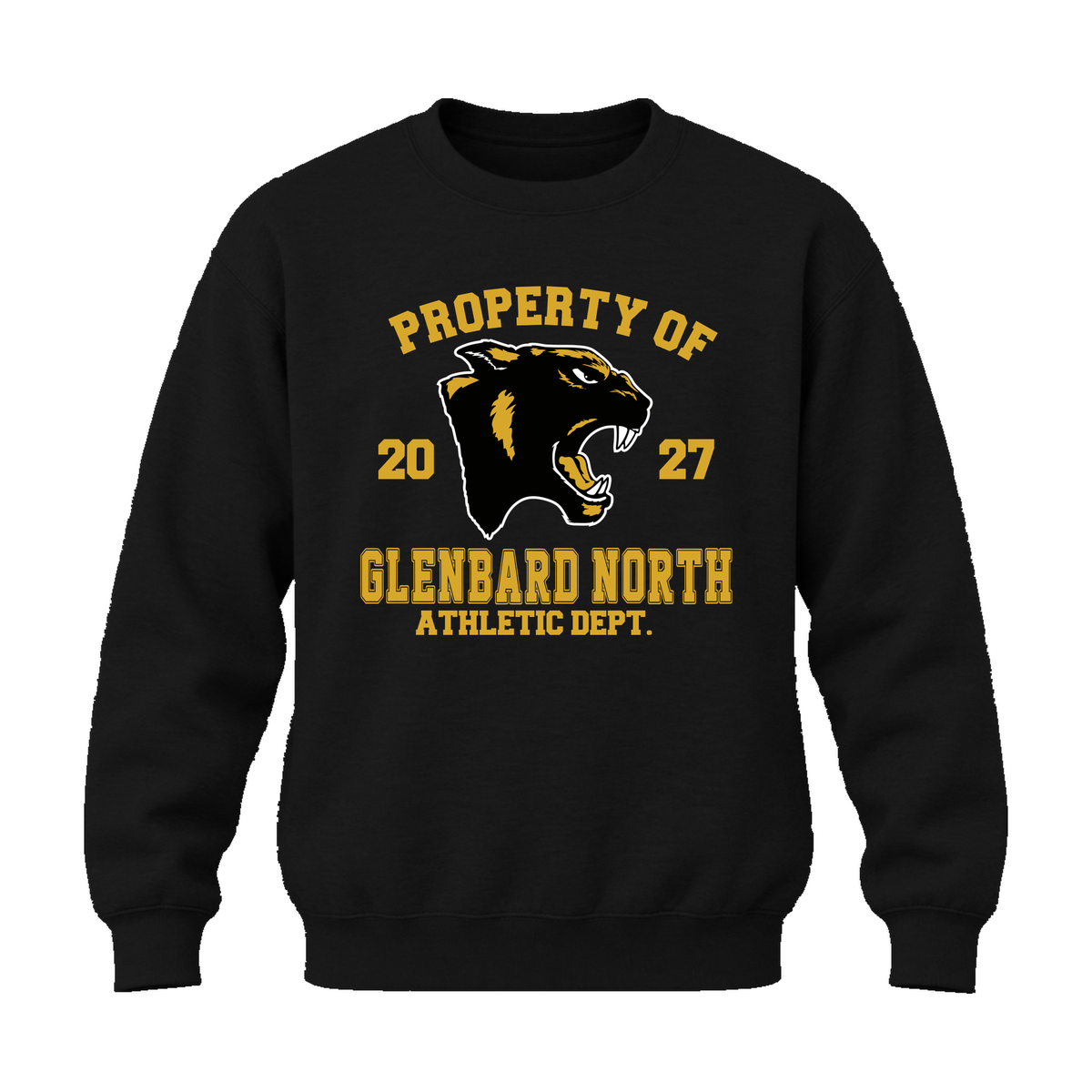 GBN Property Of Crewneck Sweatshirt - Black