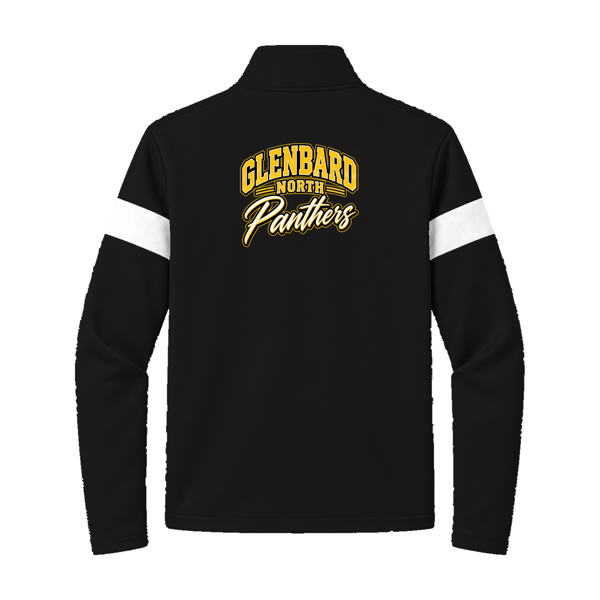 GBN Panthers Travel Jacket (Front and Back) - Black/ White - back