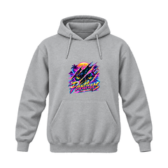 GBN Neon Panther Hoodie - Sport Grey
