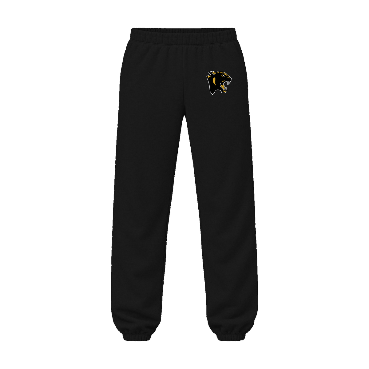 GBN Panther Logo Premium Sweatpants - Black
