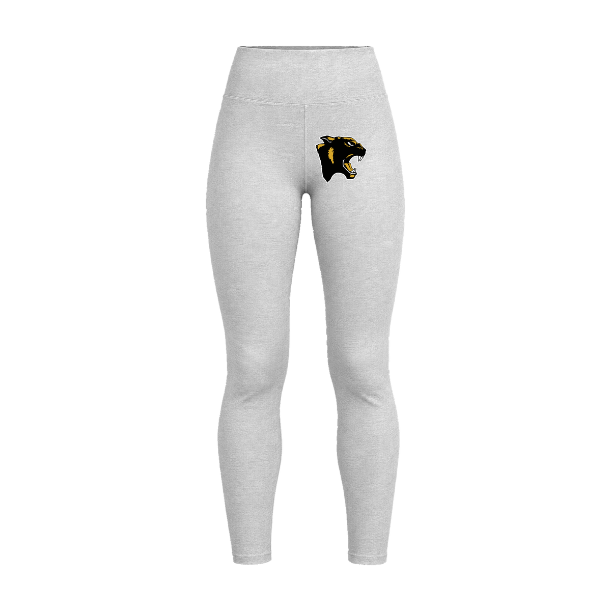 GBN Panther Logo Women's Leggings - Light Heather Grey