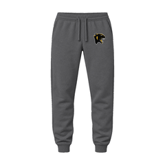 GBN Panther Logo Embroidered Joggers - Charcoal Heather