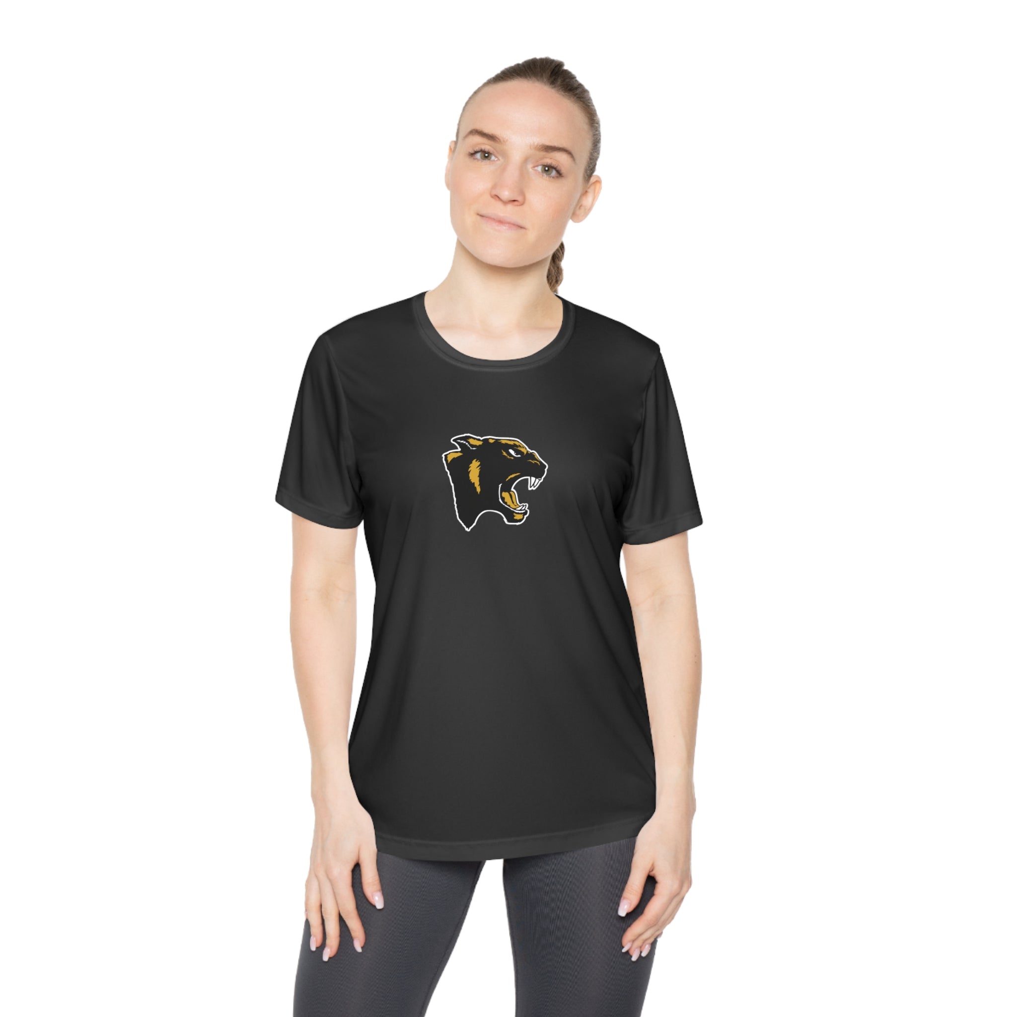 GBN Panther Logo Ladies Performance Tee