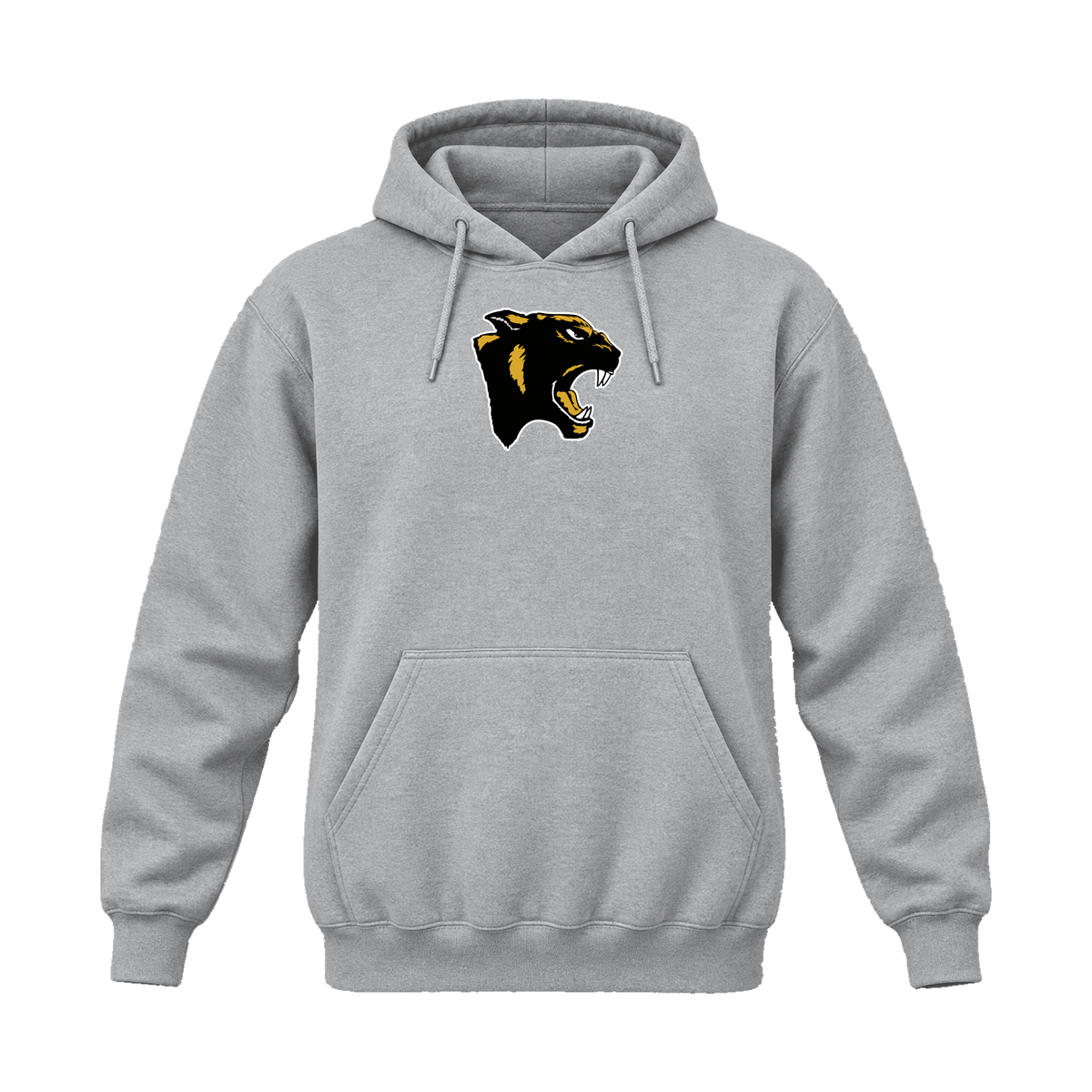 GBN Panther Logo Hoodie - Sport Grey