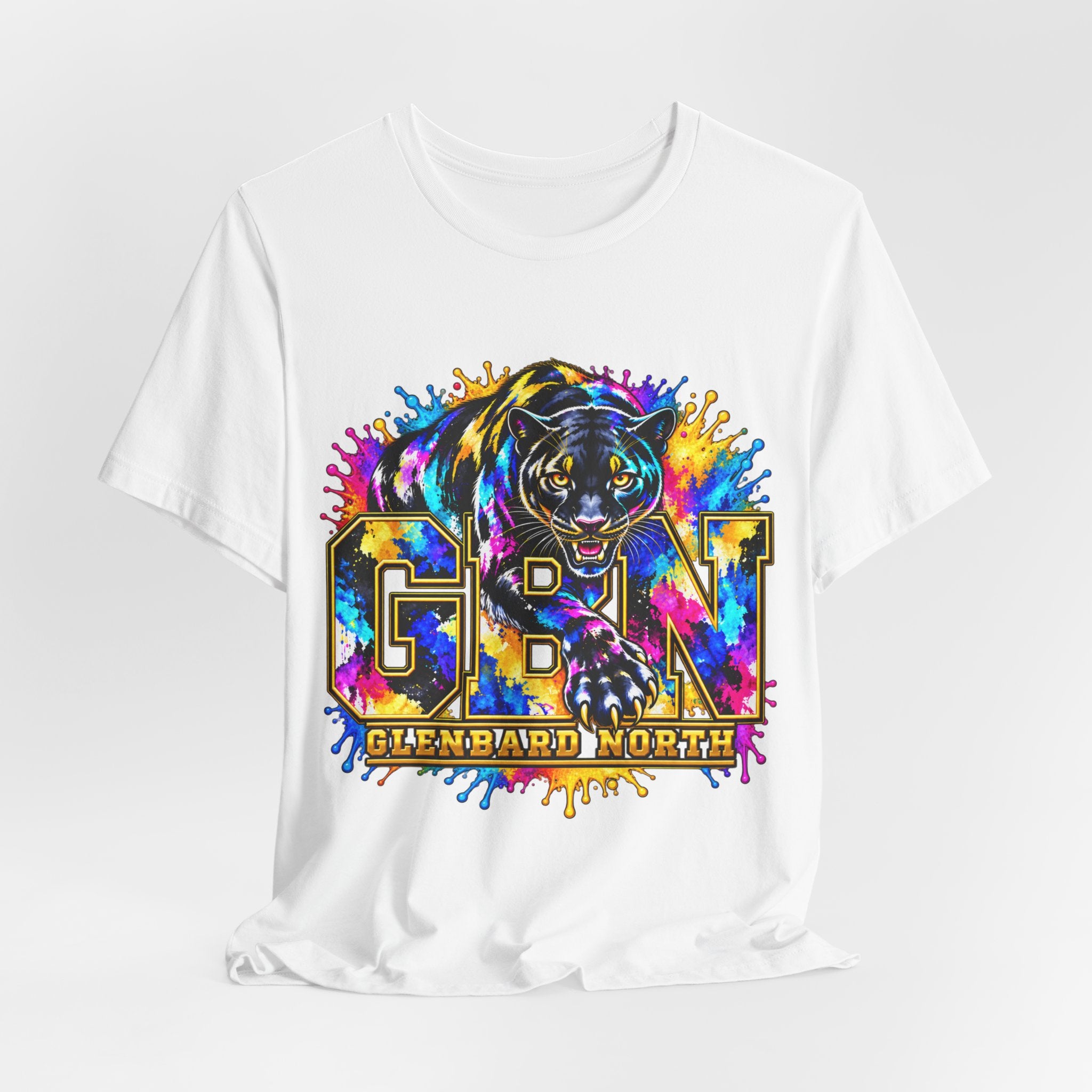GBN Paint Splash Panther Jersey Tee
