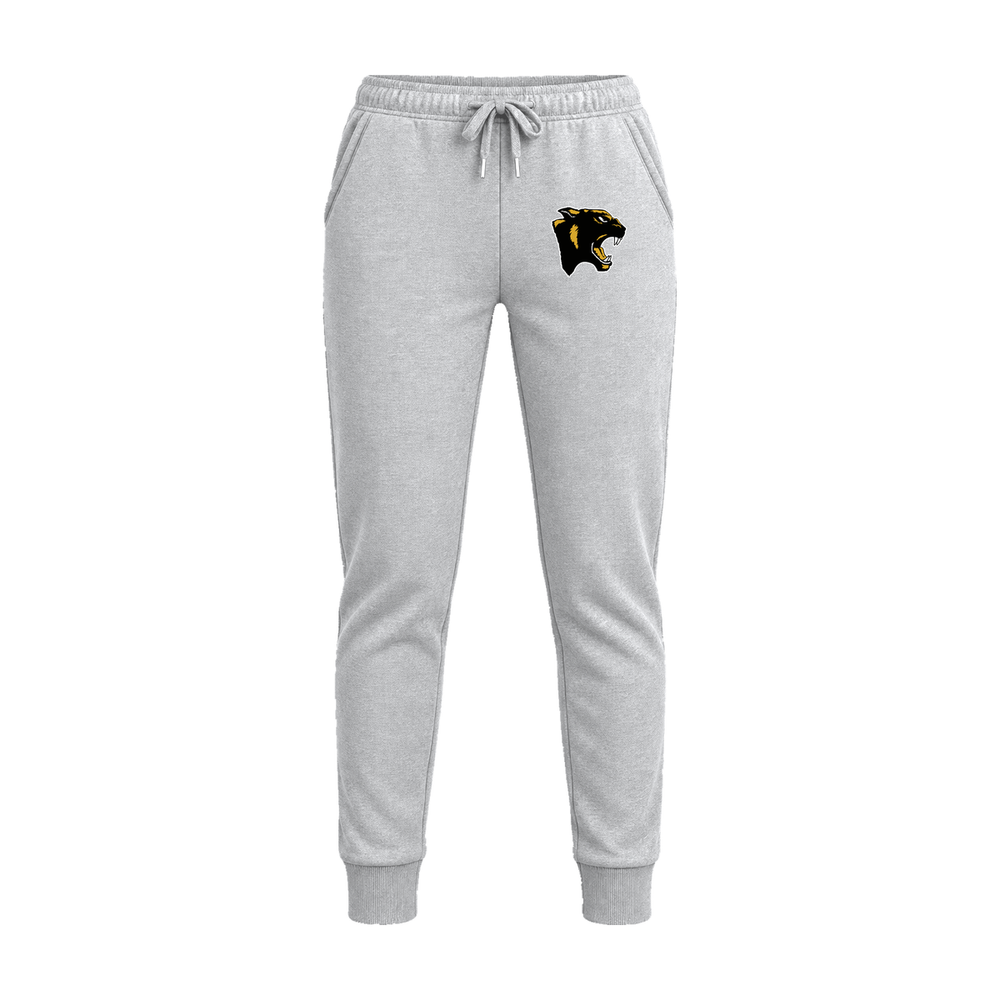 GBN Panther Logo Women's Joggers - Grey Frost