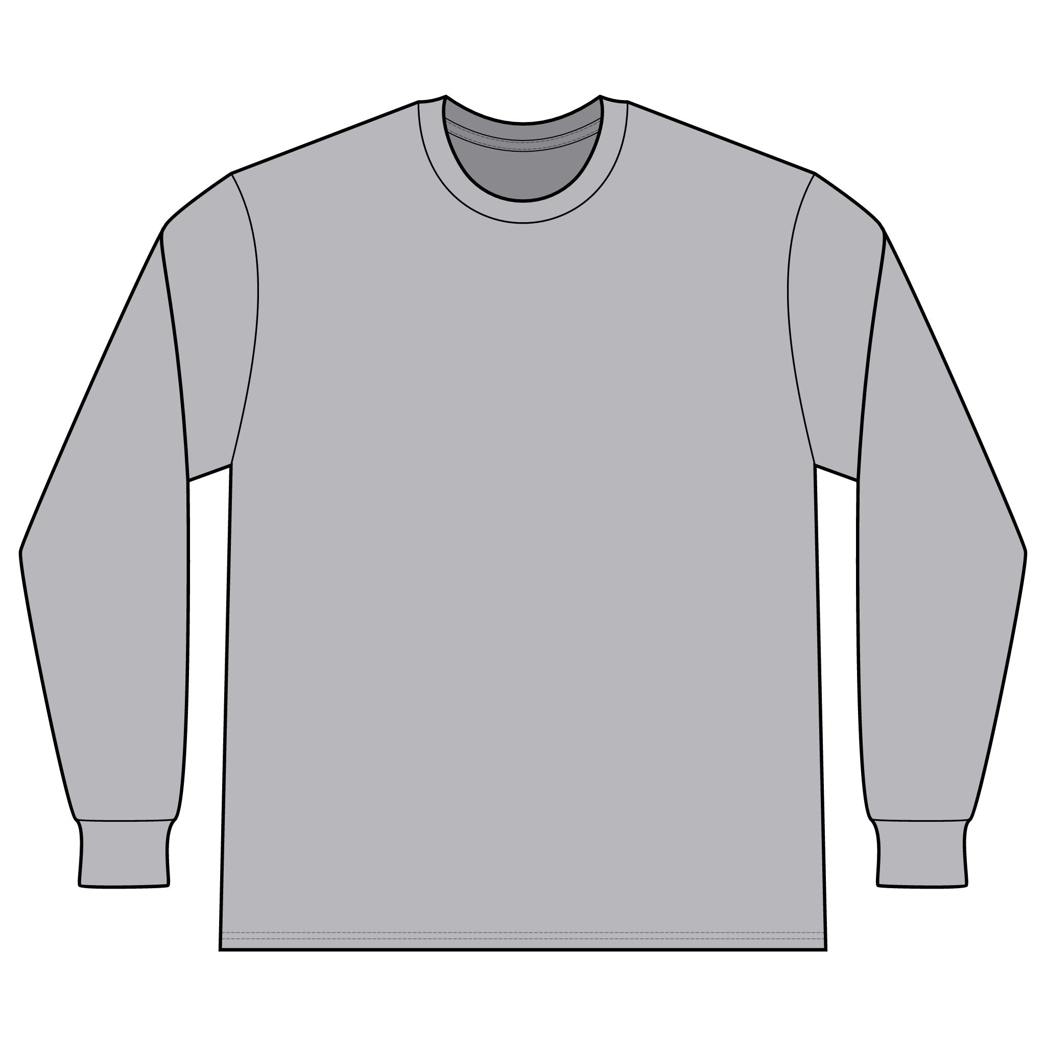 GBN Arched Panthers Long Sleeve Tee