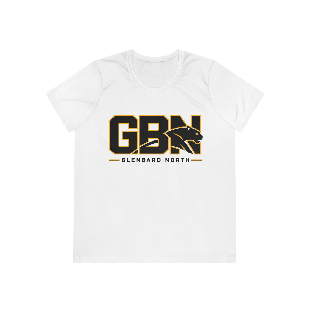 GBN Block Logo Ladies Performance Tee
