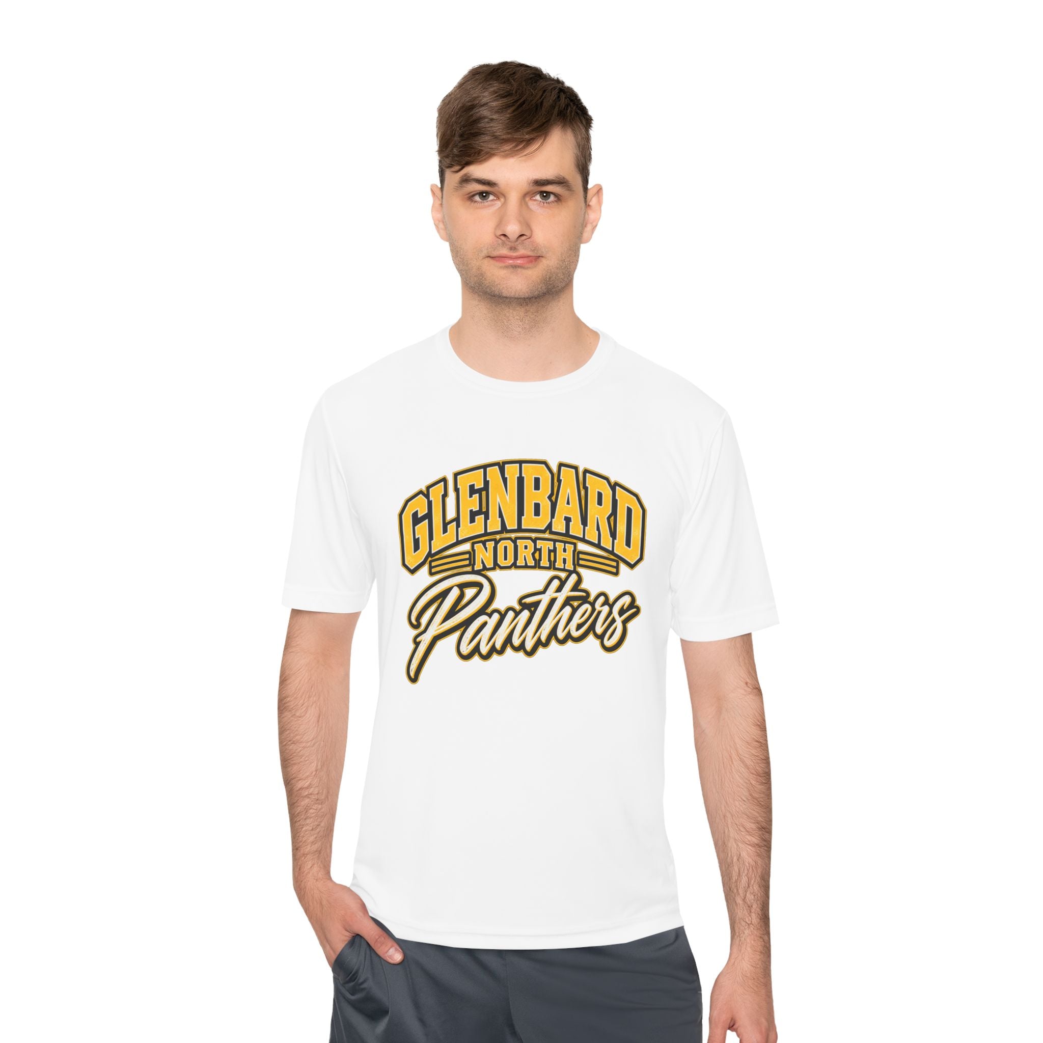 GBN Arched Panthers Moisture-Wicking Tee