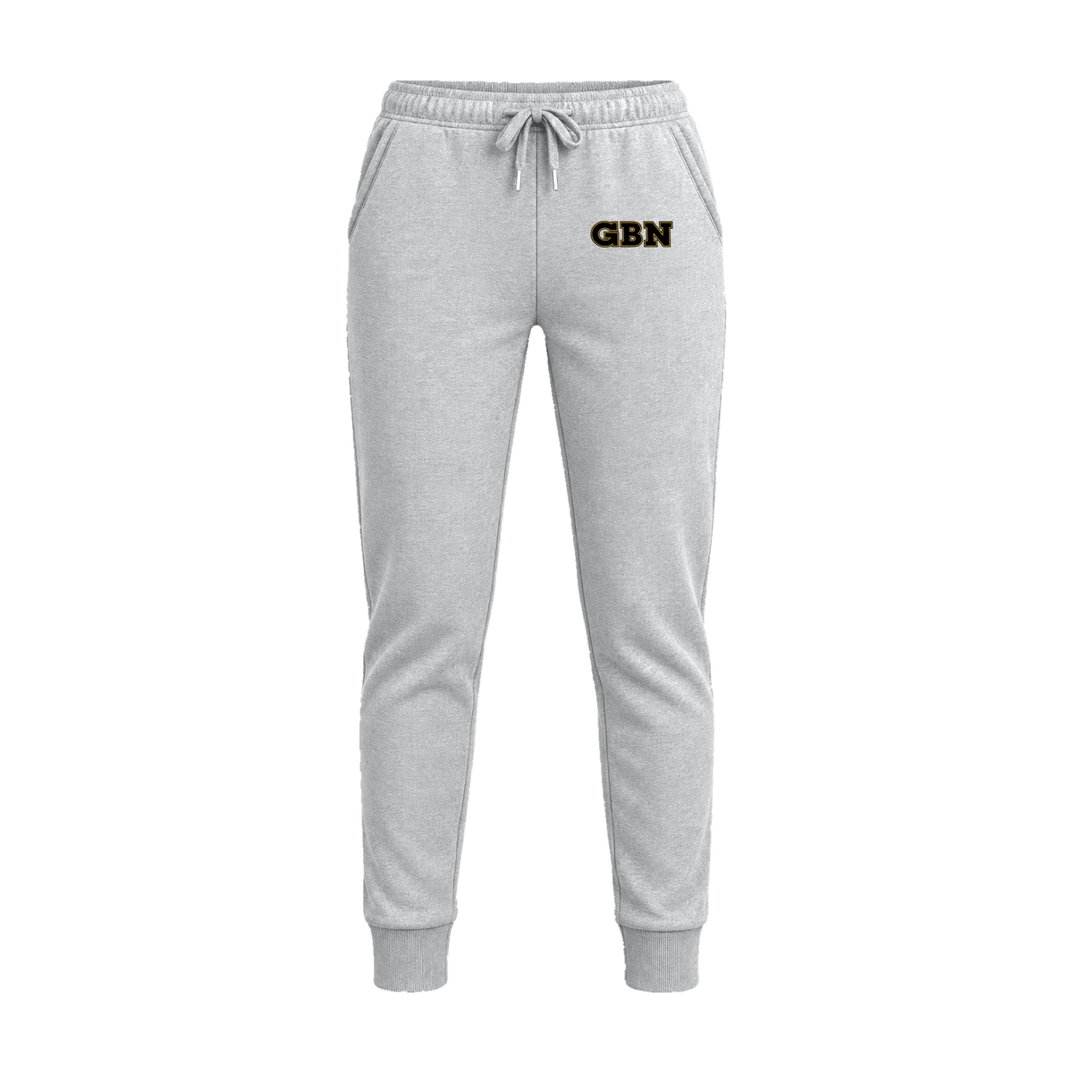 GBN Varsity Letters Women's Joggers - Grey Frost