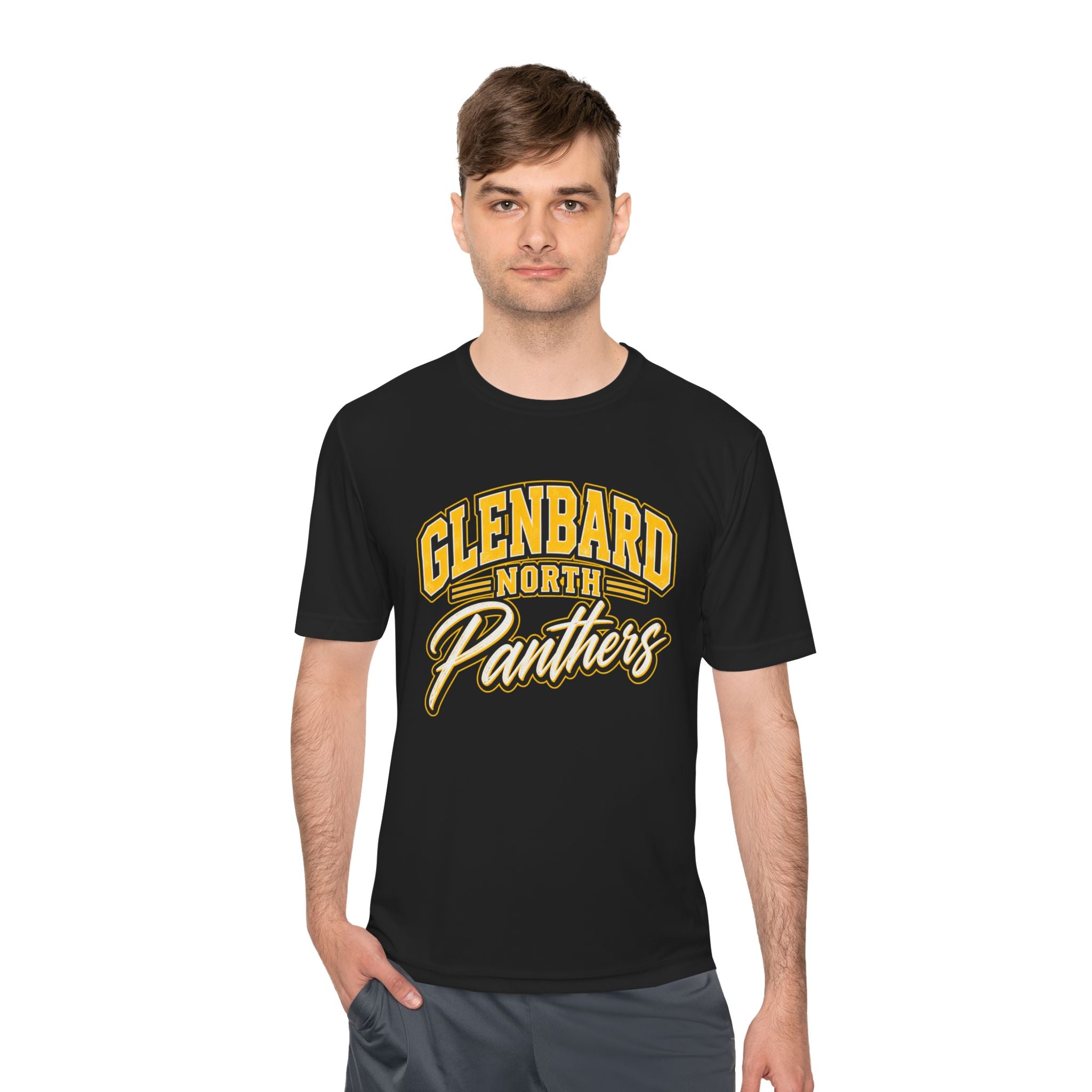 GBN Arched Panthers Moisture-Wicking Tee