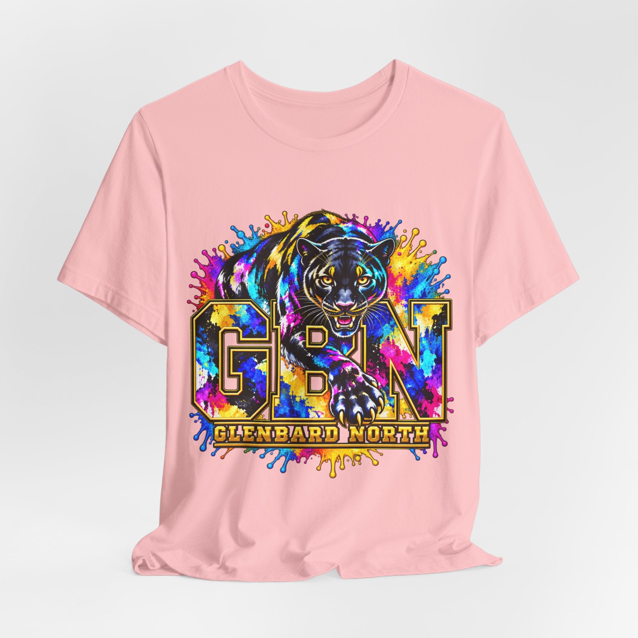 GBN Paint Splash Panther Jersey Tee