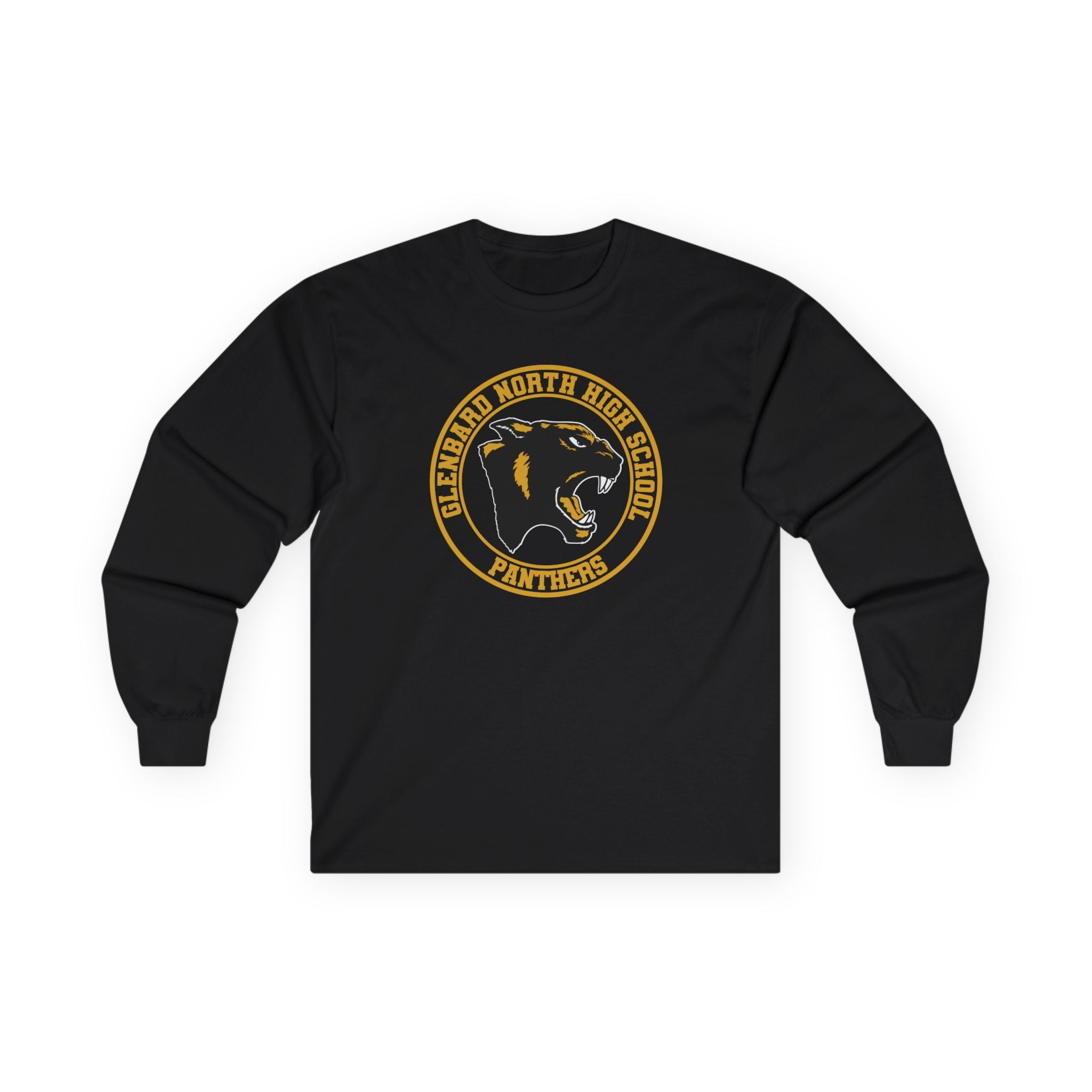 Panthers Circle Logo Long Sleeve Tee