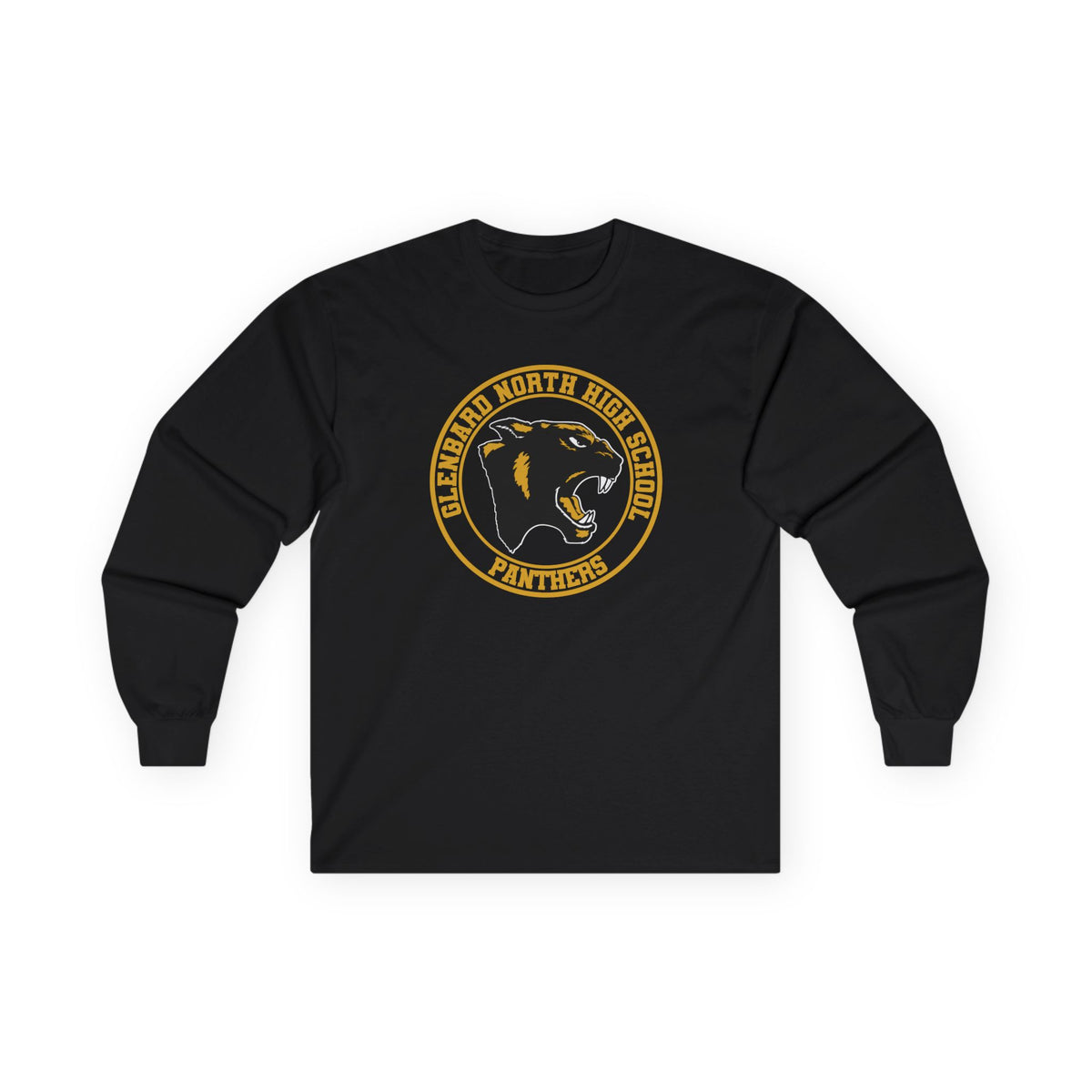 Panthers Circle Logo Long Sleeve Tee