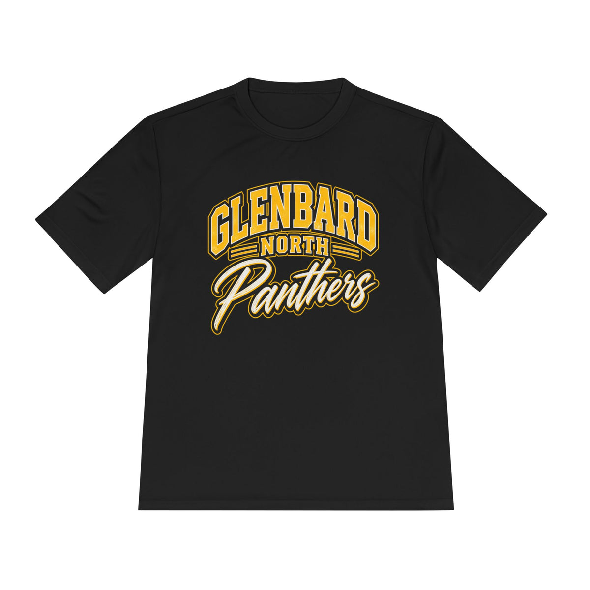 GBN Arched Panthers Moisture-Wicking Tee