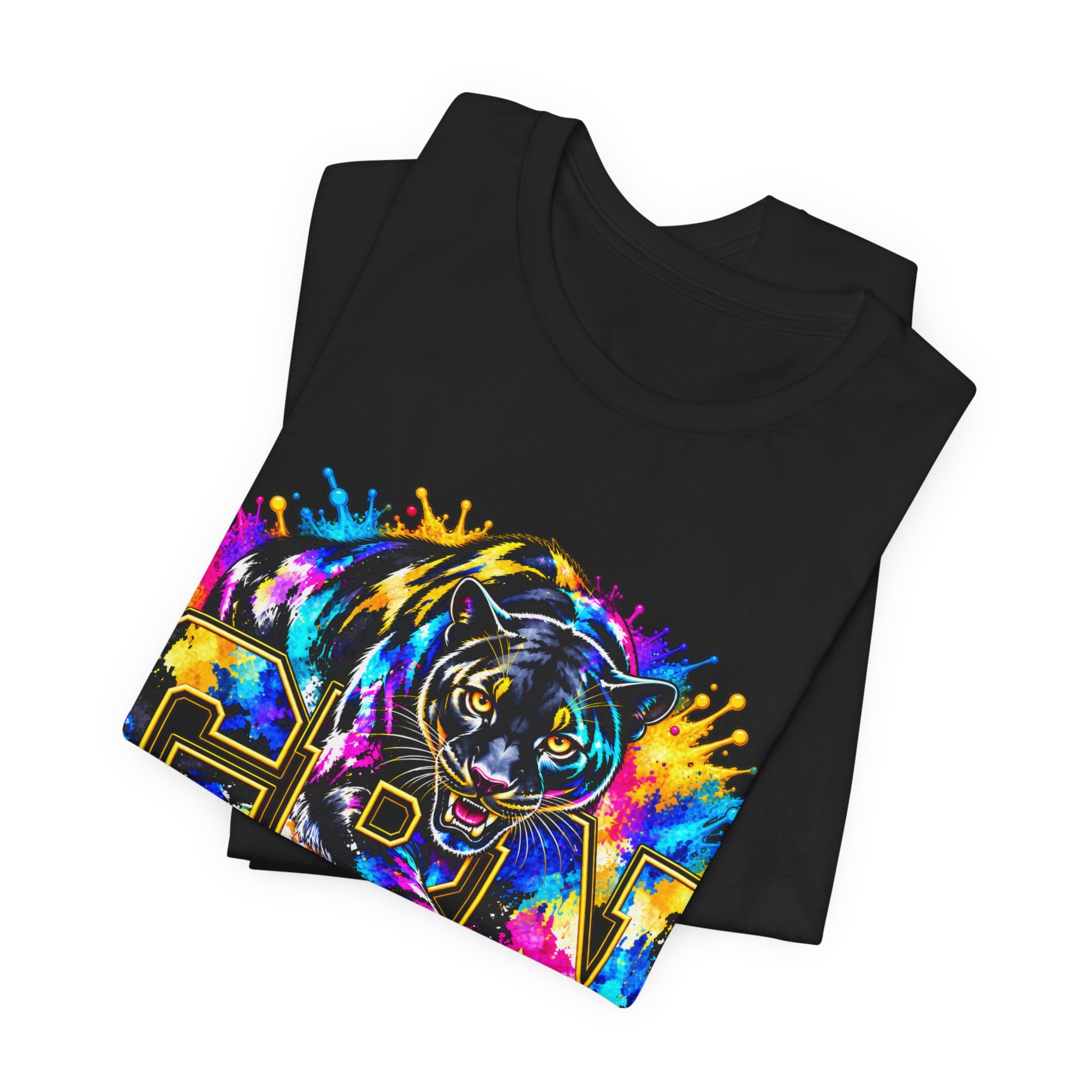 GBN Paint Splash Panther Jersey Tee