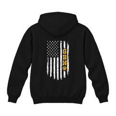 GBN Flag Hoodie - Black (back)