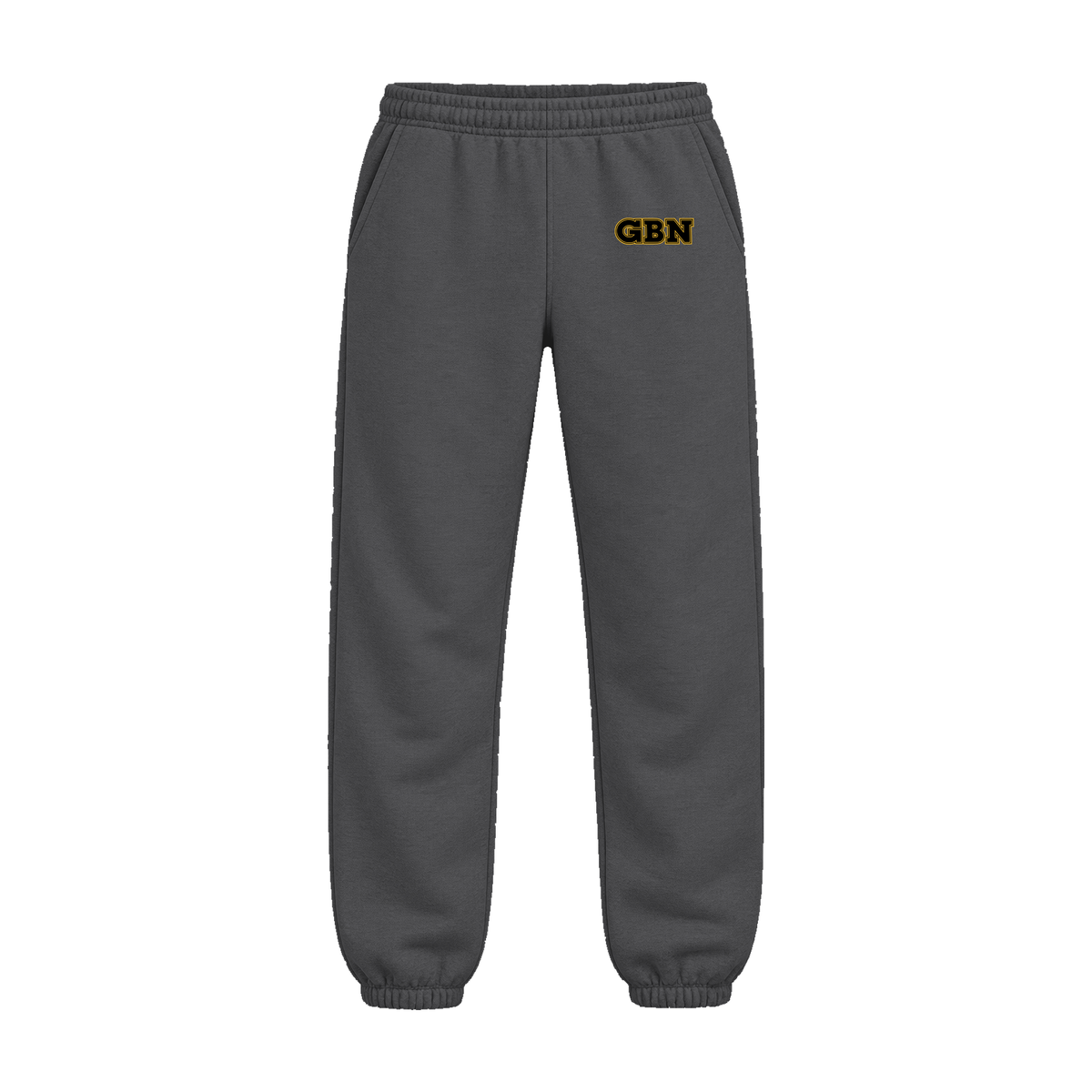 GBN Varsity Letters Sweatpants - Dark Heather