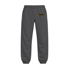 GBN Varsity Letters Sweatpants - Dark Heather