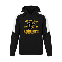 GBN Property Of Performance Hoodie - Black/ White