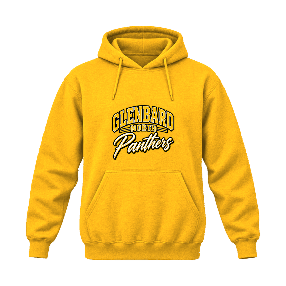 GBN Arched Panthers Hoodie - Gold