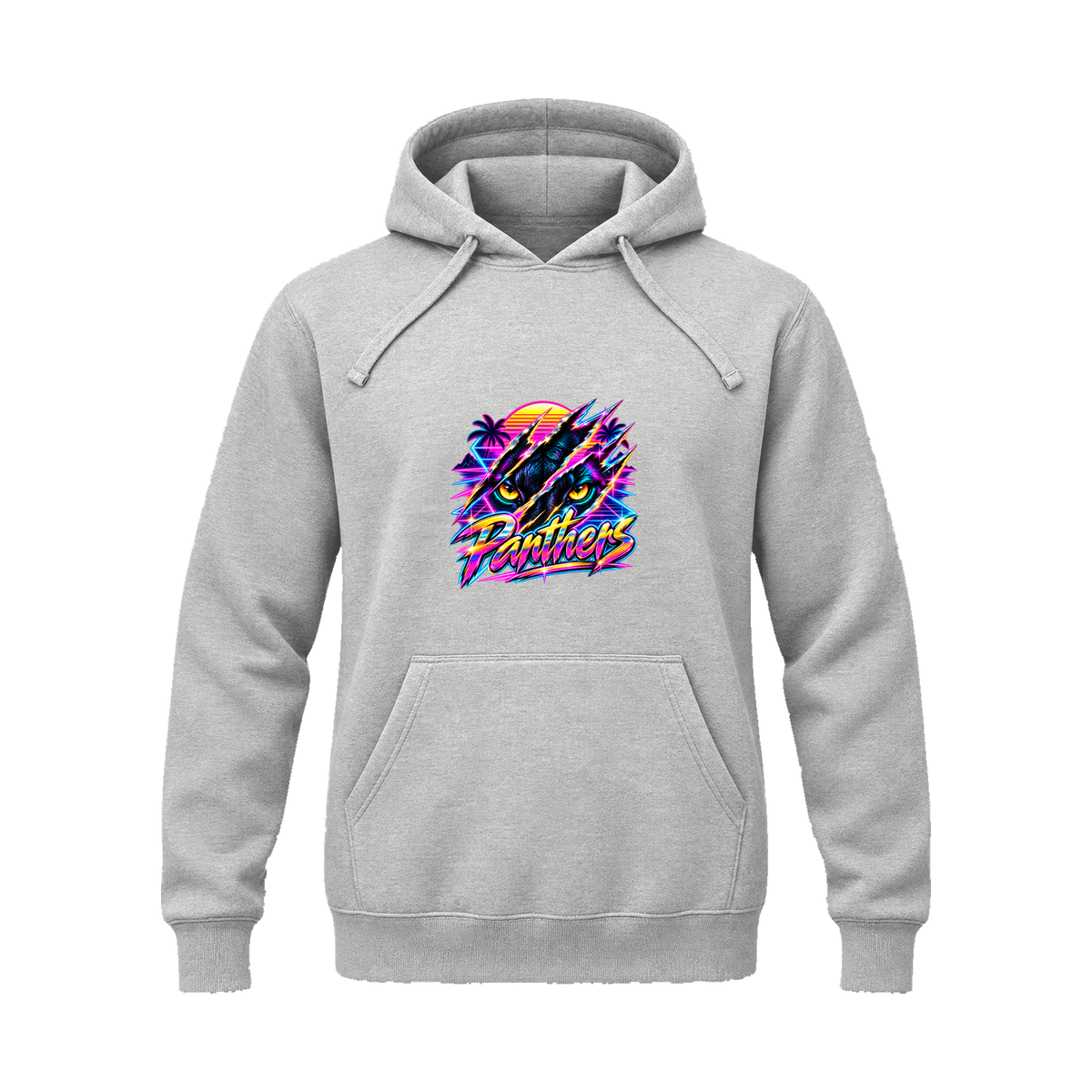 GBN Neon Panther Premium Hoodie - Athletic Heather