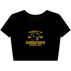Property of Glenbard North Crop Tee