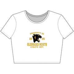 Property of Glenbard North Crop Tee