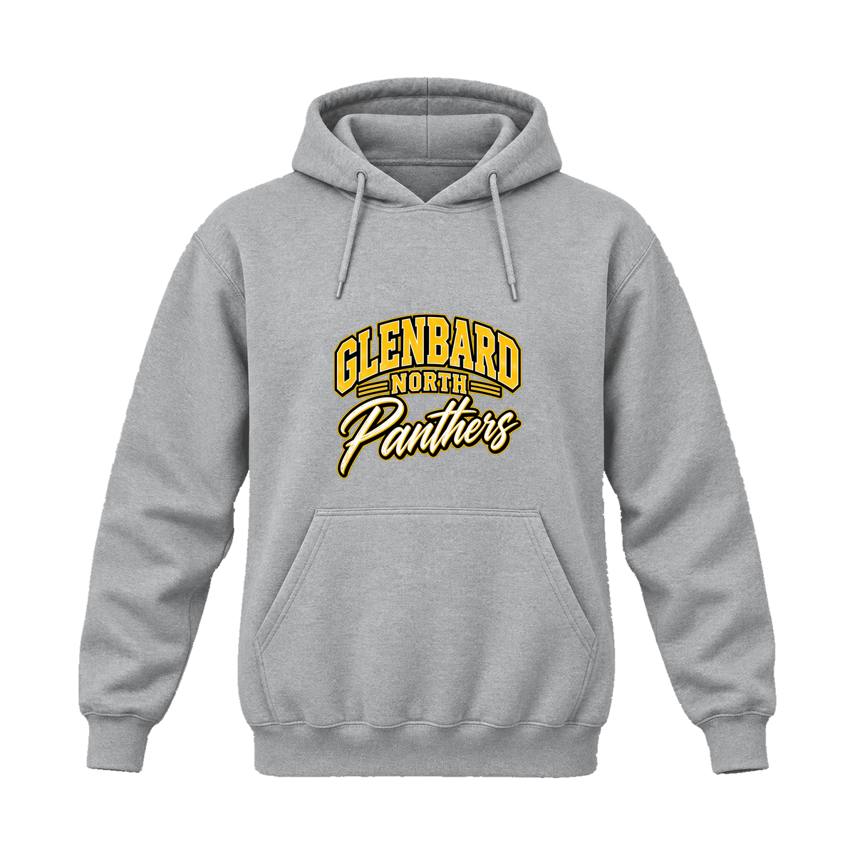 GBN Arched Panthers Hoodie - Sport Grey