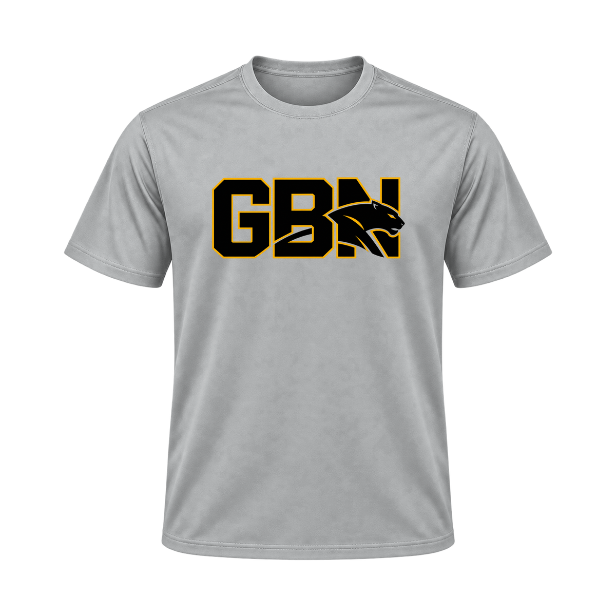 GBN Block Logo Tee - Sport Grey