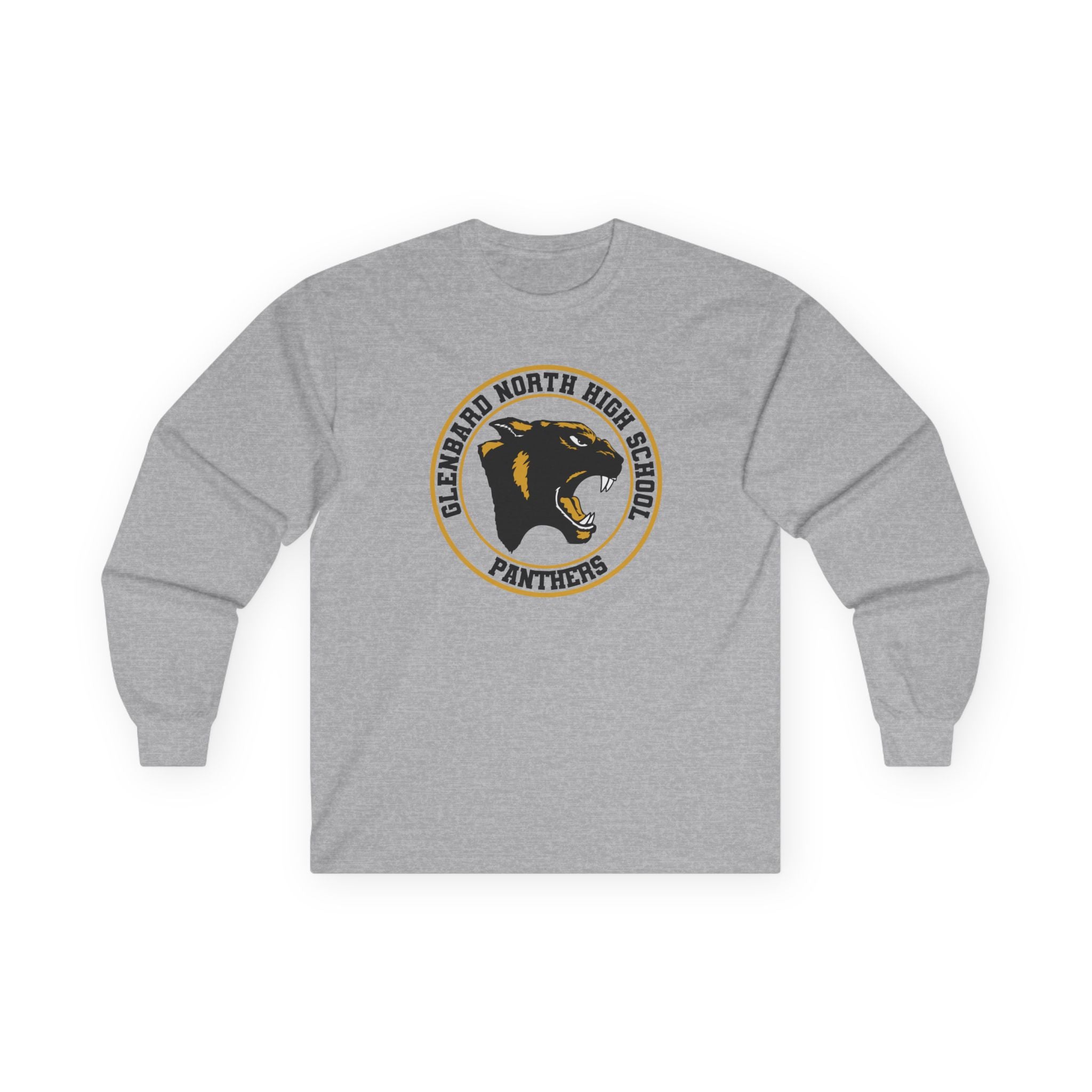 Panthers Circle Logo Long Sleeve Tee