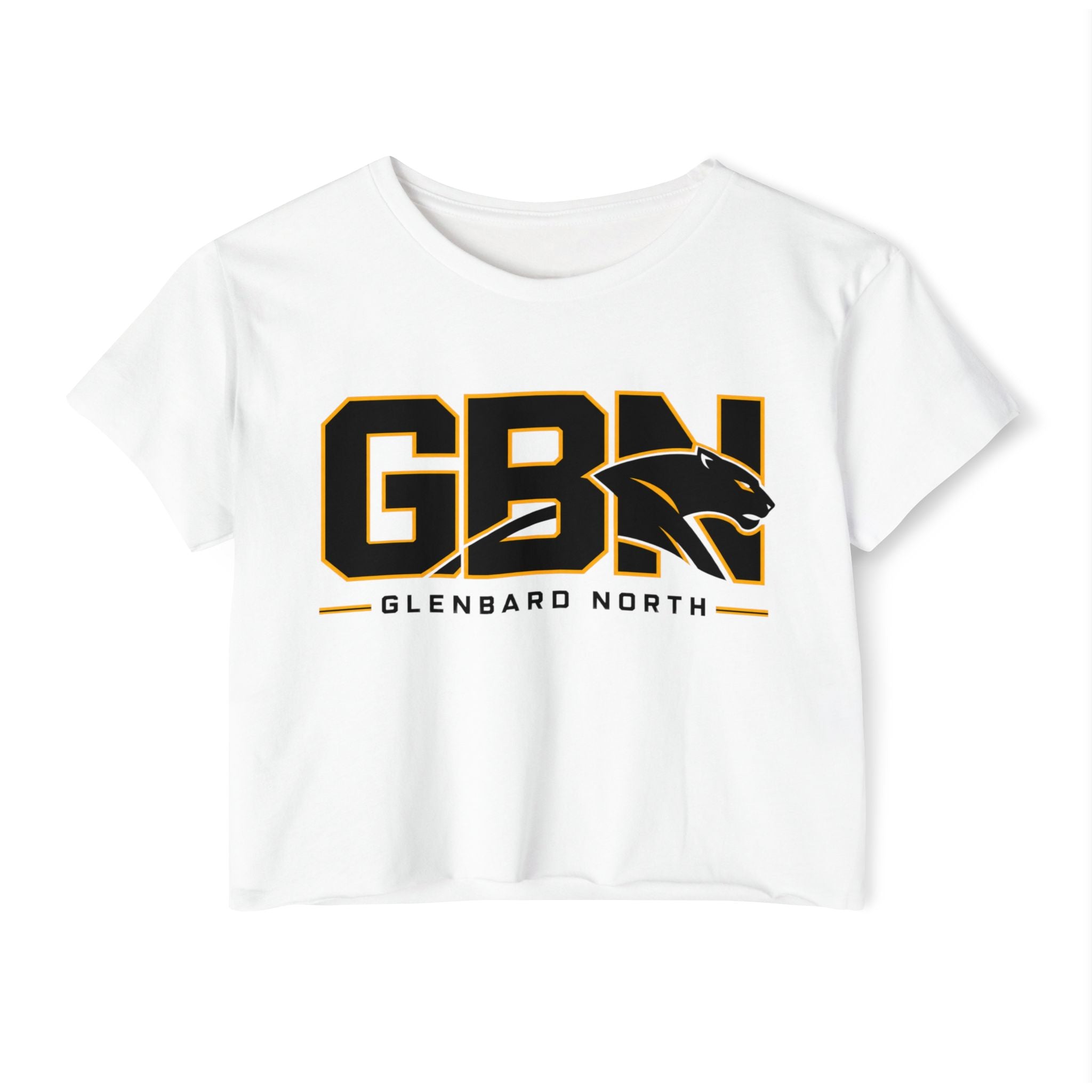GBN Block Logo Crop Top