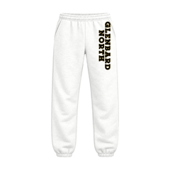 GBN Glenbard North Leg Sweatpants - White