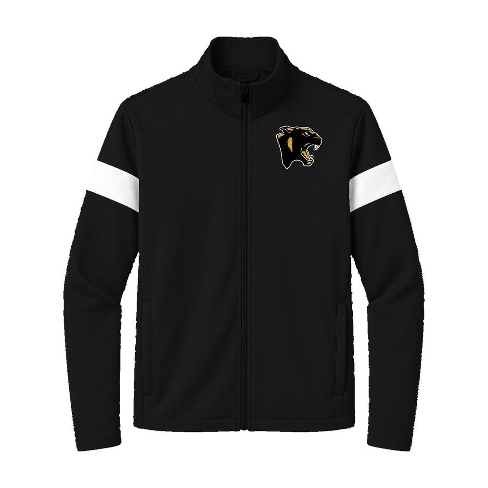 GBN Panther Logo Travel Jacket - Black/ White