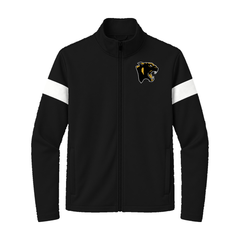 GBN Panther Logo Travel Jacket - Black/ White