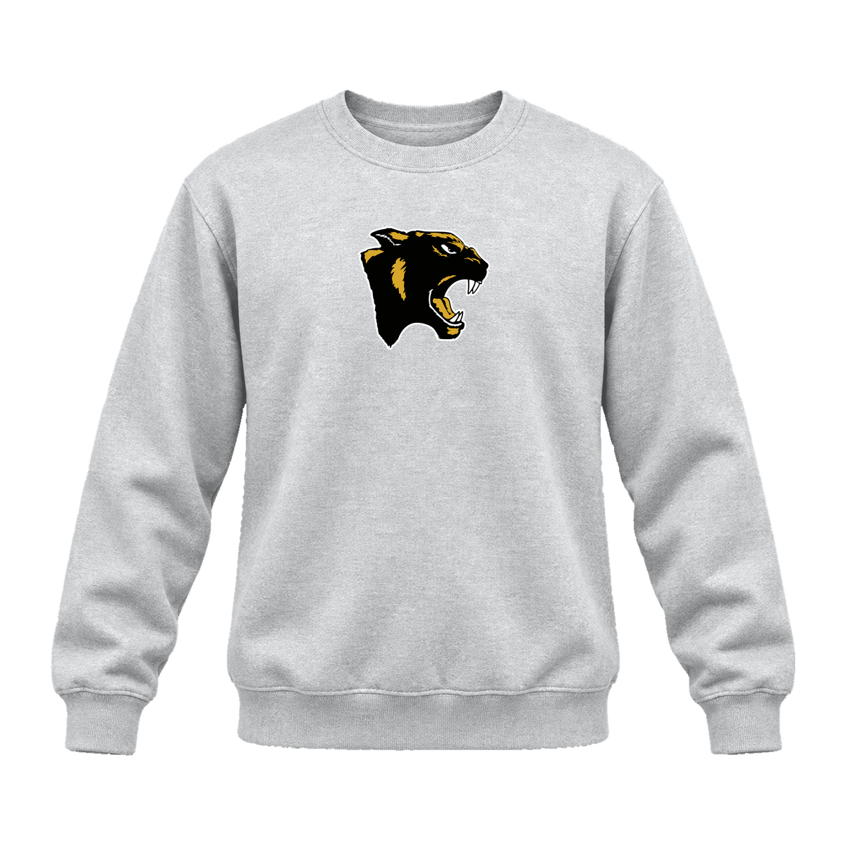 GBN Panther Logo Premium Crewneck - Light Steel