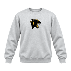 GBN Panther Logo Premium Crewneck - Light Steel