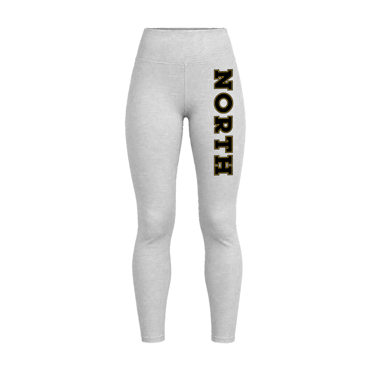 GBN NORTH Leg Women's Leggings - Light Heather Grey
