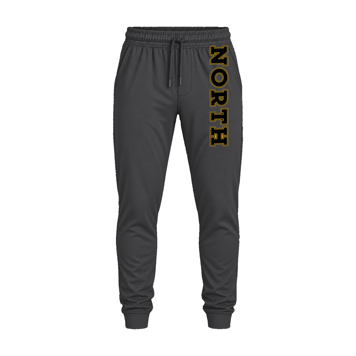 GBN NORTH Leg Performance Joggers - Charcoal Grey