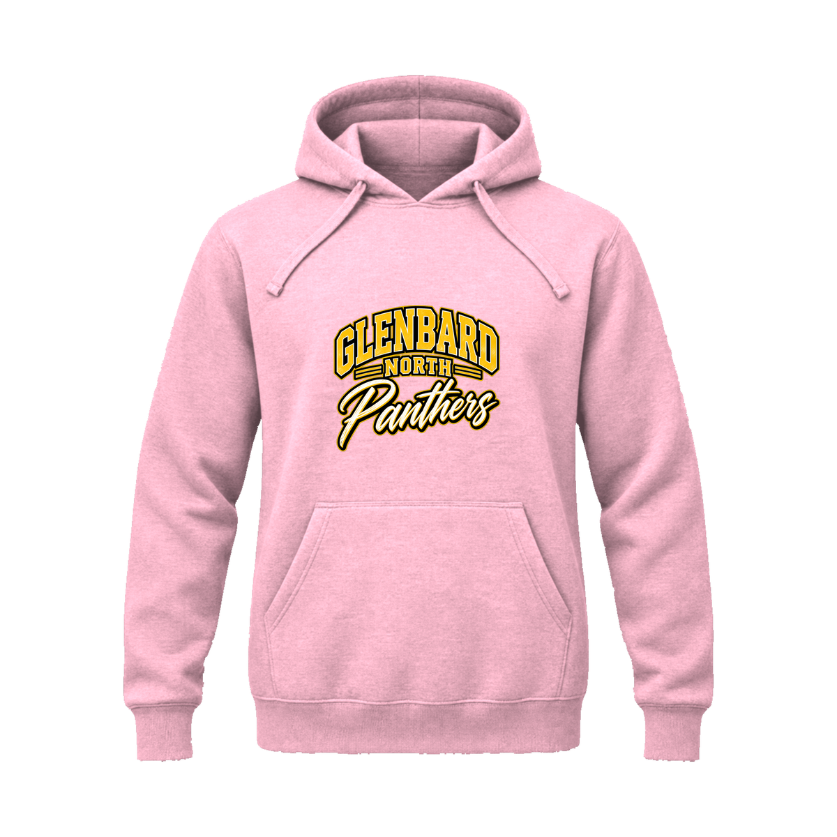 GBN Arched Panthers Premium Hoodie - Pink