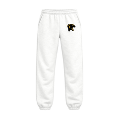 GBN Panther Logo Sweatpants - White