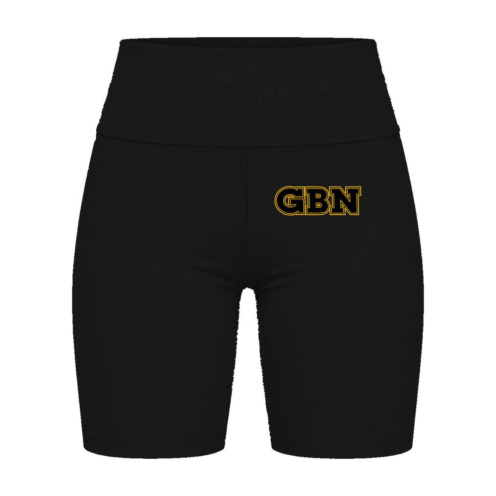 GBN Varsity Letters Women's Bike Shorts - Black