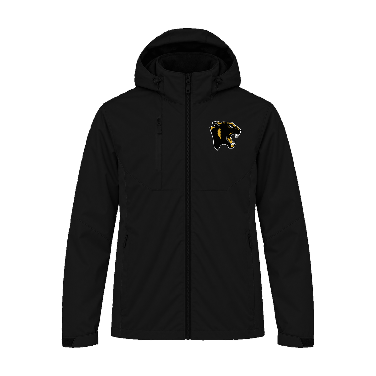 GBN Panther Logo 3-in-1 Jacket - Deep Black