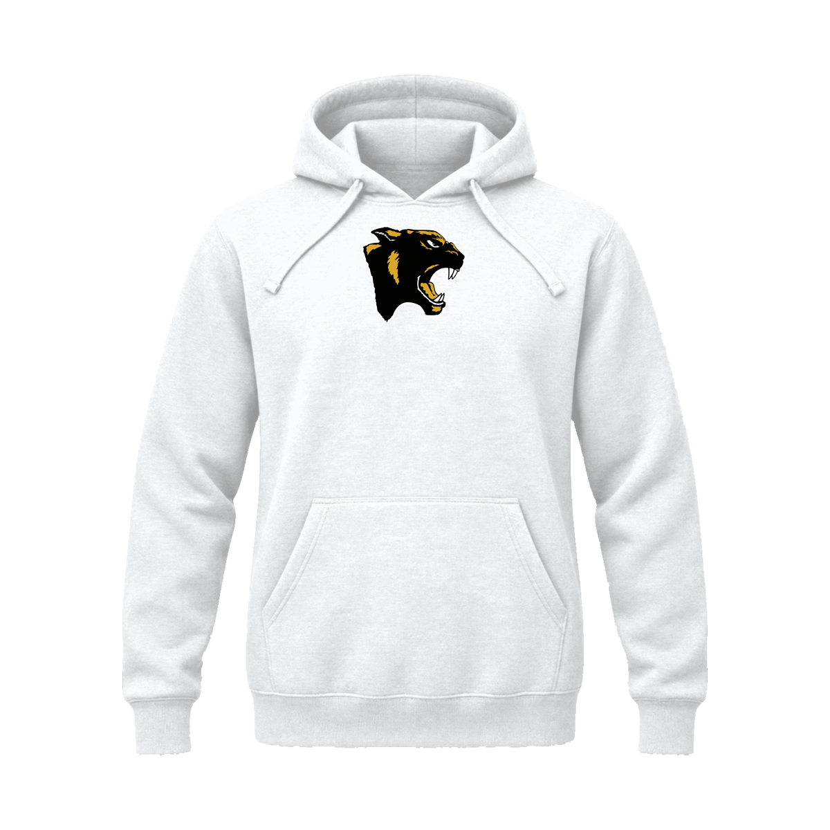GBN Panther Logo Premium Hoodie - White