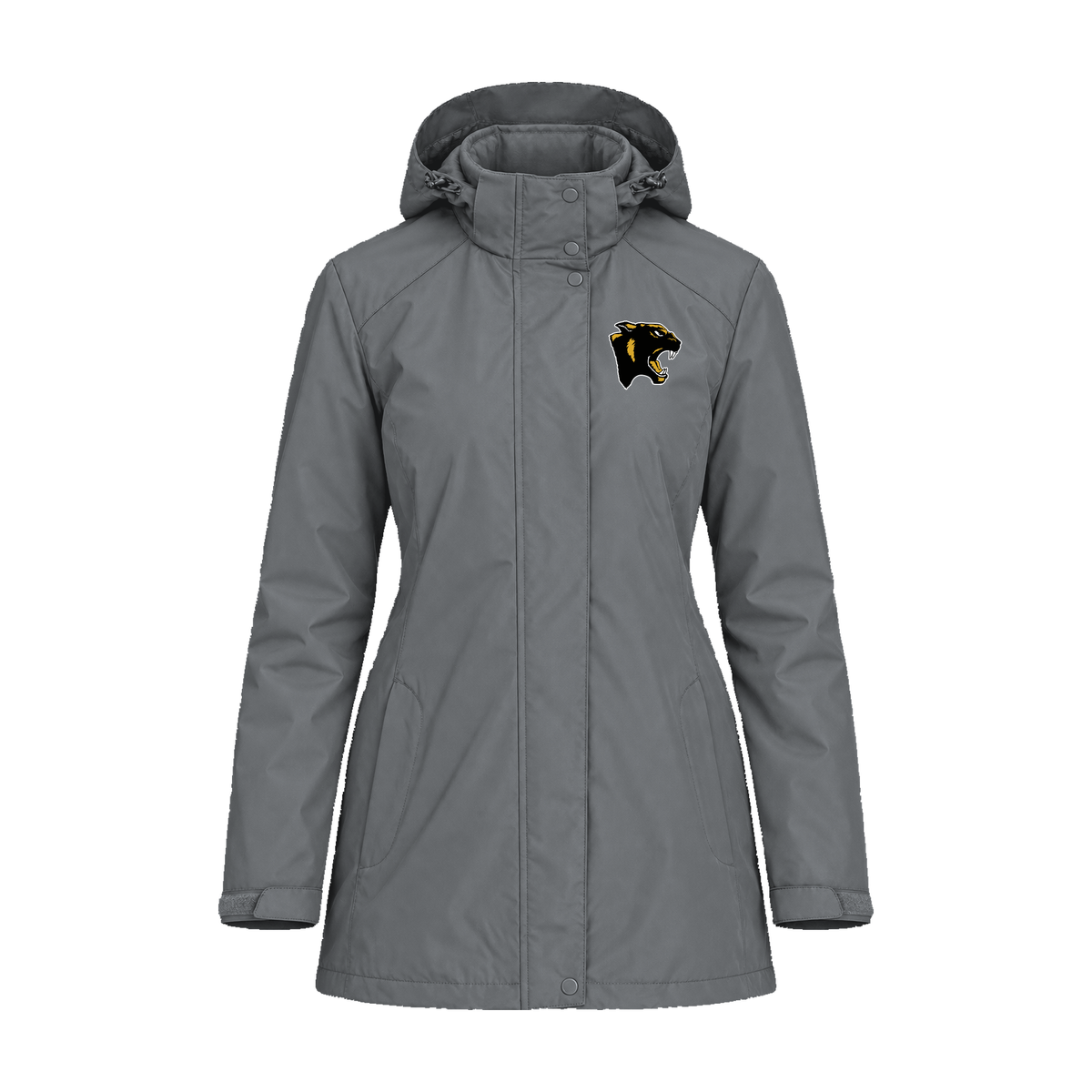 GBN Panther Logo Women's 3-in-1 Jacket - Storm Grey