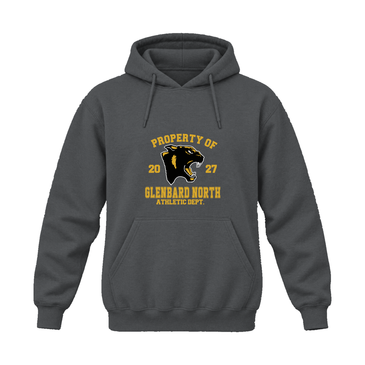 GBN Property Of Hoodie - Charcoal