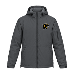 GBN Panther Logo Insulated Jacket - Graphite