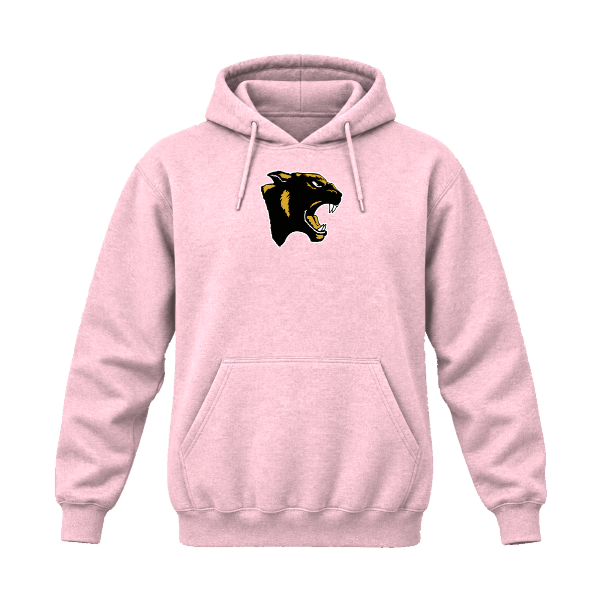 GBN Panther Logo Hoodie - Light Pink