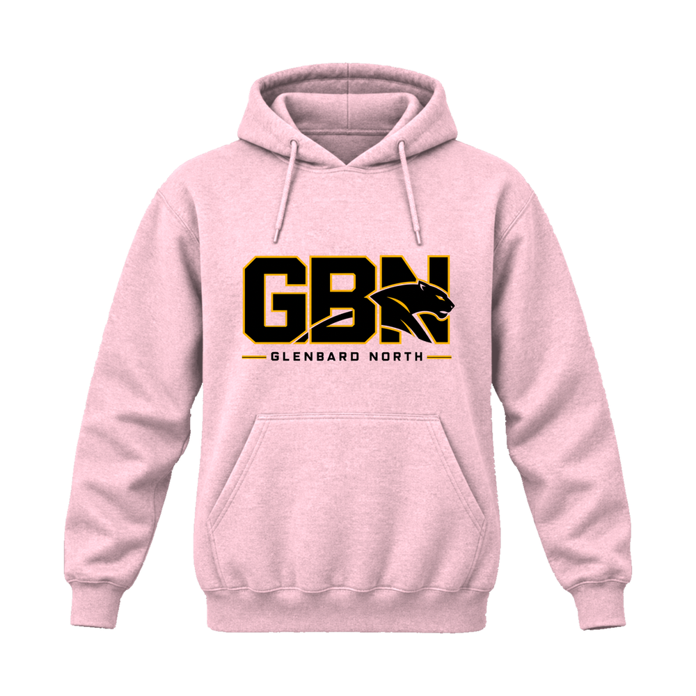 GBN Block Logo Hoodie - Light Pink