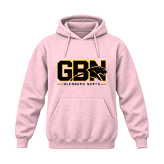 GBN Block Logo Hoodie - Light Pink